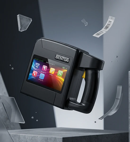 marcaje industrial en palets con impresora Bentsai B85