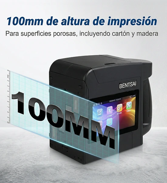impresora Bentsai B85 portátil de marcaje industrial
